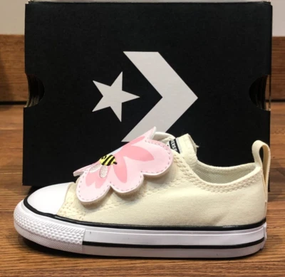 *NUEVO* Garceta Baby Chuck Taylor All Star Floral Fácil de Encarretar (TD) (A13452F) 👍 Foto 1 de 4