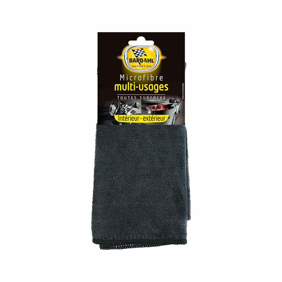 Microfibre multi usage noire (40x40) - Bardahl