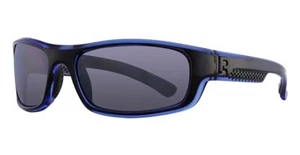 Gafas de sol Reebok Classic 2 azules 100% resistentes a los impactos UV lentes PC NUEVAS - Imagen 1 de 3