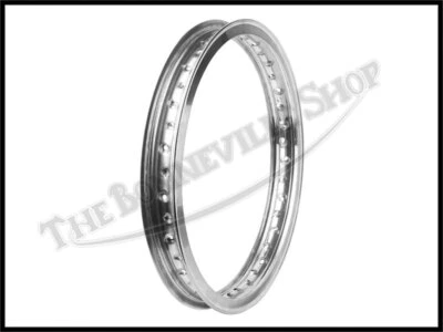 Triumph BSA Shouldered Alloy Wheel Rim WM2 X 19" PN# 37-1230 A 42-5810A 02-4249A - Image 1 of 4