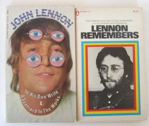 John Lennon in His Own Write & Lennon Remembers (2) Paperback LOT - Picture 1 of 1