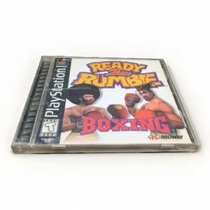 PlayStation 1,PS1: Ready 2 Rumble Boxing (Sony ,1999) Complete with Manual CIB - Picture 1 of 4