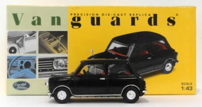 Vanguards 1/43 Scale - VA01306 Austin 7 Mini - Black - Photo 1/4