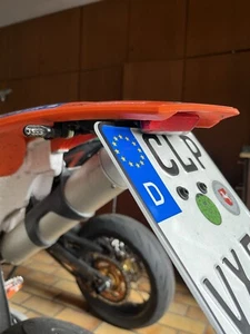 KTM EXC Kennzeichenhalter 04-24 Husqvarna TE FE 14-19 - Bild 1 von 6