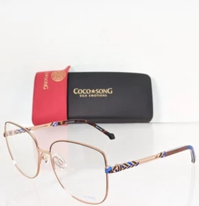 Nuevas Gafas Auténticas COCO SONG Rosa Mono Col. 4 56mm CV225 - Imagen 1 de 2
