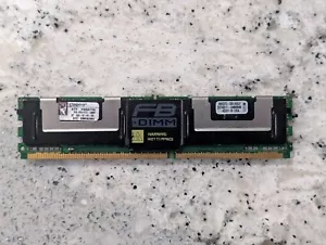 2GB Kingston FB-DIMM DDR2 2Rx4 KTH-XW667/4G PC2-5300F K2 555-10-H0 1.8V INTD1 - Picture 1 of 2