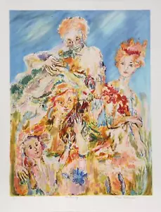 Sabina Teichman, The Family, Lithograph, signed and numbered in pencil - Picture 1 of 6