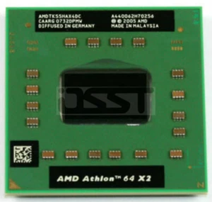 AMD Athlon 64x2 TK-55 TK55 AMDTK55HAX4DC 1.8G Socket S1 Mobile CPU Processor - Picture 1 of 1