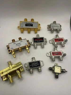 TV Theater Splitter - Radioshack Radio Shack 75-OHM Hybrid 4-WAY 3-Way Vintage - Image 1 of 4