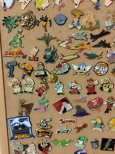 Énorme Collection Pins Rare Ultra Rare Dbz Crados Arthus Bertrand WWF Nintendo - Picture 1 of 24