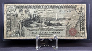USA - $1 Silver Certificate - 1896 "Educational Note" Tillman/Morgan Fr#224 - Picture 1 of 6