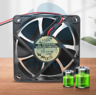 ADDA AD0712MB-A70GL 7025 12V 0.16A Inverter Cooling Fan - Image 1 of 4
