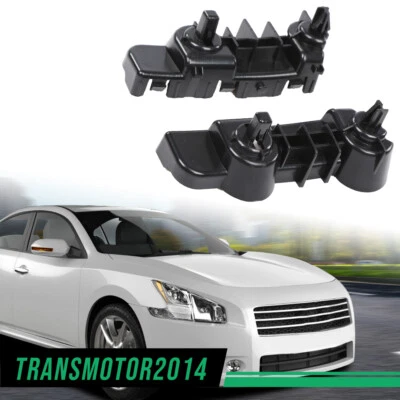 Soportes de parachoques delanteros lado izquierdo y derecho aptos para Nissan Máxima 2009-2015 sedán  Foto 1 de 4