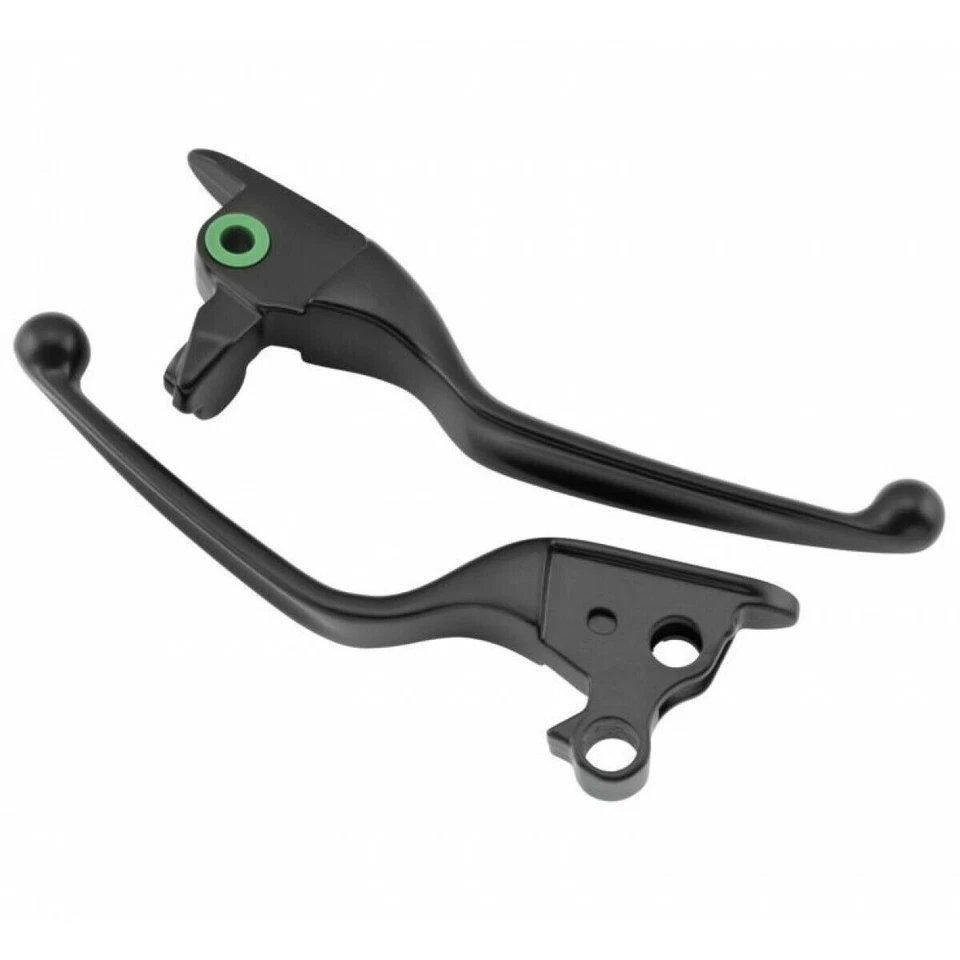 Matte Black Smooth Style Hand Lever Set for Touring models 2017-Up Harley - Image 1 of 1