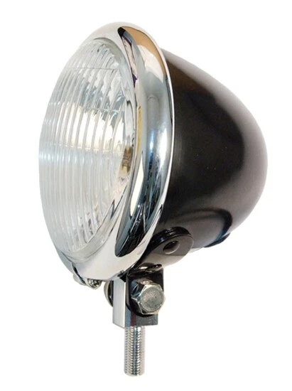 Lámpara de paso negra de 4 1/2" 4,5" para Harley Touring FLHR FLHT 11024 Foto 1 de 1