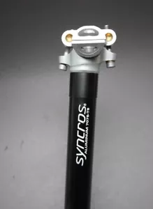 Syncros Hardcore Seat Post / ø 26.8 mm / 225 mm / 187g / 1990s / Black / Alloy - Picture 1 of 15