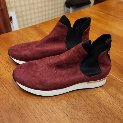 Zapatilla deportiva Kenneth Cole REACTION para mujer Cameron Chelsea borgoña talla 7,5 Foto 1 de 4