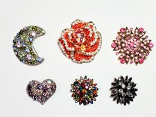 New listing
Lot of 6 Beautiful Vintage Brooch Pins