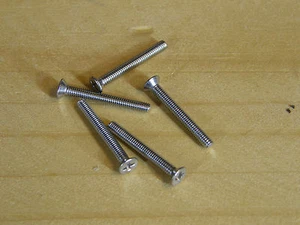 Metric Machine Screws Stainless Steel M2.5 M3 flat head M4 pan head - Picture 1 of 6