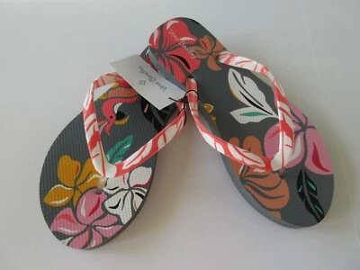 Vera Bradley Women's Flip Flop Coastal Paradise Print Large (9-10) New With Tag - Image 1 of 4