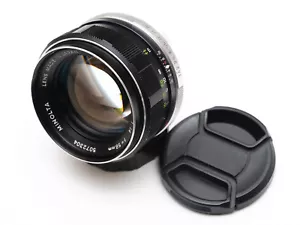 CLAed! Minolta MC Rokkor-PF 58mm f/1.4 SR Fast Prime Lens Mirrorles ADAPTABLE - Picture 1 of 6
