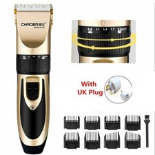 Uk Mens Hair Clippers Trimmers Cutting Machine Beard Electric Corded Shaver Kit