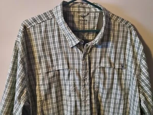 King's Camo Men's XKG Sonora Short Sleeve Breathable Active Button Shirt XXL 2XL - Picture 1 of 9