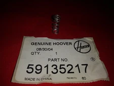 59135217 Genuine Hoover Door Latch Bag Spring f/ Hoover Canister S1361