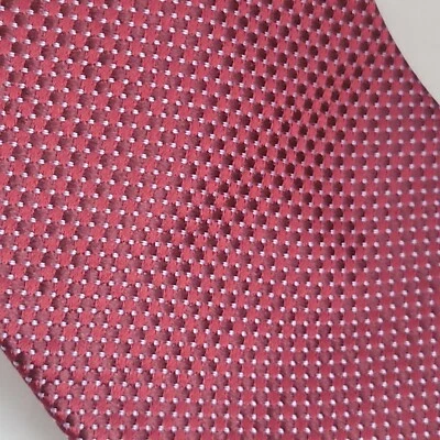 Corbata tejida Nordstrom para hombre 100 % seda puntos rojos hecha en EE. UU. Foto 1 de 4