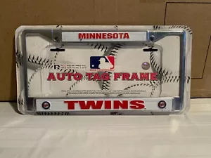 Minnesota Twins MLB License Plate Frame RICO - Picture 1 of 1