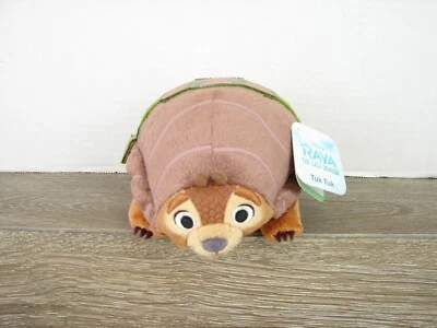 全新 迪士尼 Raya & The Last Dragon 7 英寸 小号 Tuk Tuk 长毛绒填充动物 — 第 1/4 张图片