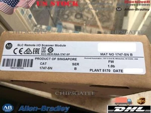 In Stock New & Original AB 1747-SN /B SLC 500 Remote I/O Scanner Module - Picture 1 of 1