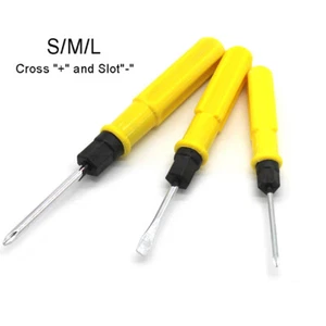 Portable Dual-purpose Screwdriver Slotted Phillips Cross 2 in1 Screwdrivers - Picture 1 of 5
