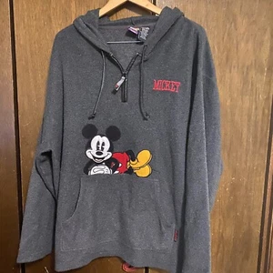 Mickey Mouse Kapuzenpullover Übergröße 26/28 - Bild 1 von 7