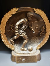 6 Inch Male Soccer Resin Plate Trophy