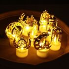 Stern Mond Festival lampe LED-Lichterkette Ramadan Dekoration Lampe Eid Mubarak