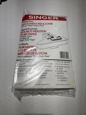 Singer Ironing Press Replacement Pad & Cover sealed New Magic Press - Image 1 of 4