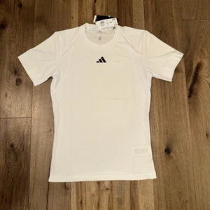 NEW NWT Adidas Airchil Pro Training Shirt Men's Small White Short Sleeve IM8895 - Picture 1 of 10