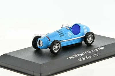 F1 GORDINI Type 15 #16 Formule 1500 Maurice Trintignant Pau GP 1948 1/43 Norev - Bild 1 von 4