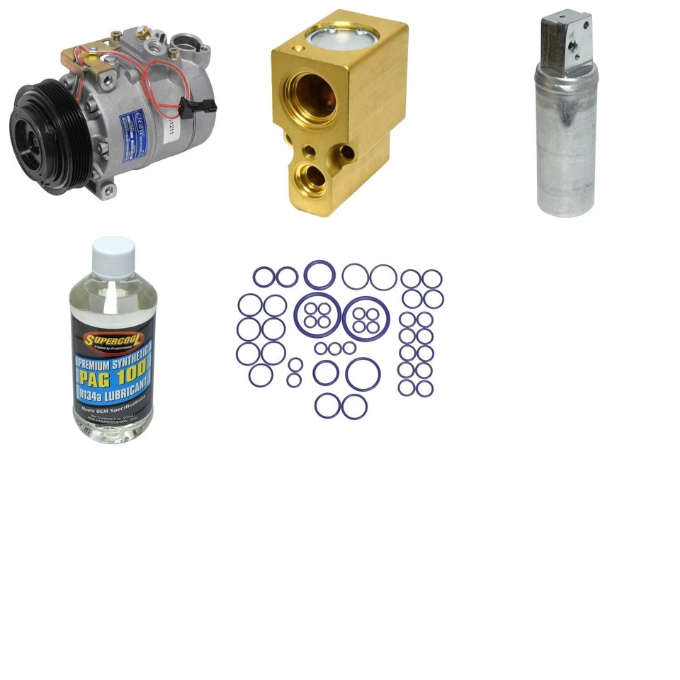 Kit de compresor de aire acondicionado UAC KT 4740 para 99-03 Saab 9-5 Foto 1 de 4