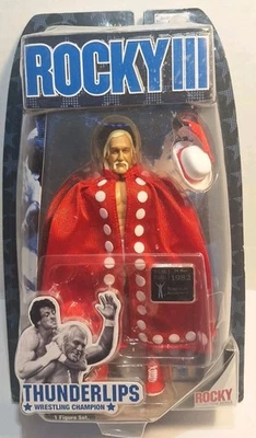 Figura Rocky III 3 Thunderlips HULK HOGAN WWF WWE Lucha Libre Nuevo Sellado 2006 Foto 1 de 4