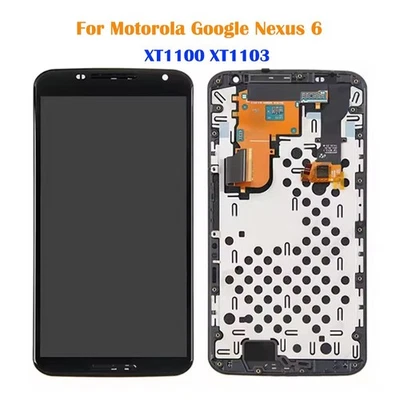5,96" Original für Motorola Google Nexus 6 OLED Display Touchscreen Digitizer - Bild 1 von 4