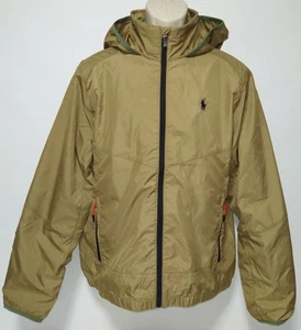 POLO Ralph Lauren Performance Vital WB2-Lined Windbreaker Polo67 Khaki Size M - Picture 1 of 8