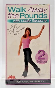 Walk Away The Pounds With Leslie Sansone (VHS, 2001) Brand New Sealed - Picture 1 of 3