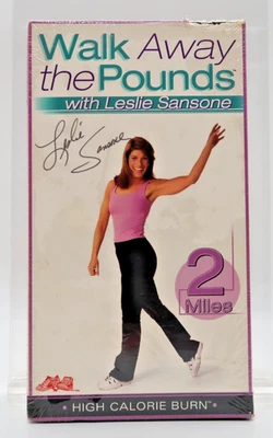 Walk Away The Pounds With Leslie Sansone (VHS, 2001) Brand New Sealed - Image 1 of 3