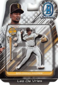 Leo De Vries 2024 Bowman Chrome Padres #BIA-24 - Picture 1 of 2