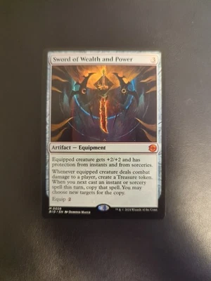 Sword of Wealth and Power 0026 MTG Near Mint - Image 1 of 2
