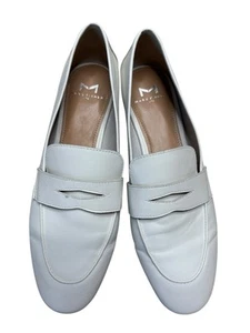 Marc Fisher LTD Off White Leder Penny Loafer - Bild 1 von 6