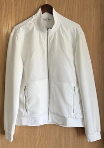 Reiss | Herren XXL | weiße gesteppte Whitley Bomberjacke Trichterausschnitt Hybrid gebraucht, in einwandfreiem Zustand - Bild 1 von 11