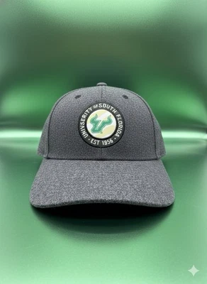 Sombrero bordado gris con tirantes University Of South Florida Bulls - por The Game Foto 1 de 4